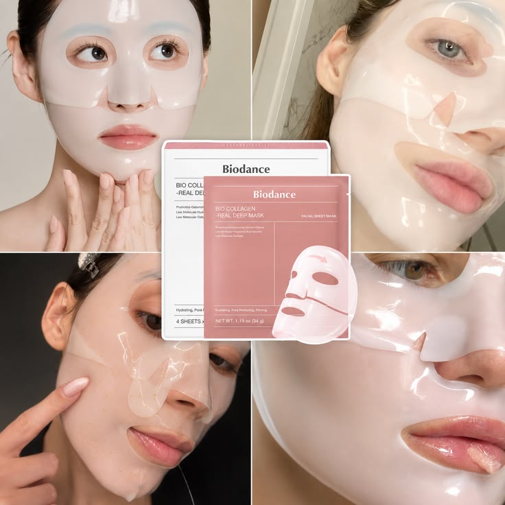 korean collagen face  mask