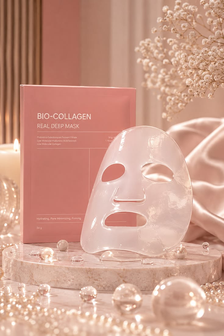 korean collagen face  mask