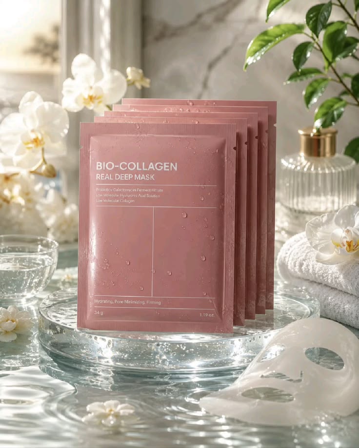 korean collagen face  mask
